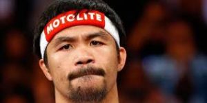 lendário boxeador Manny Pacquiao