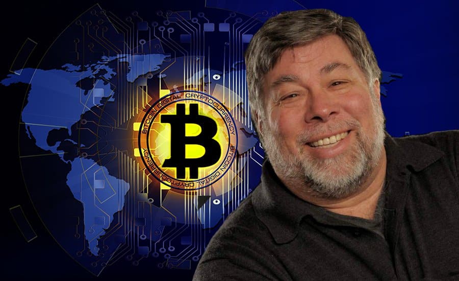 O co-fundador da Apple, Wozniak, obteve um lucro de 2.800% em Bitcoin (BTC)
