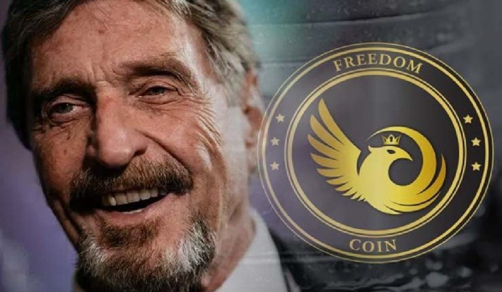 John McAfee Entra no Modo de Sobrevivência, Freedom Coin Cancelada