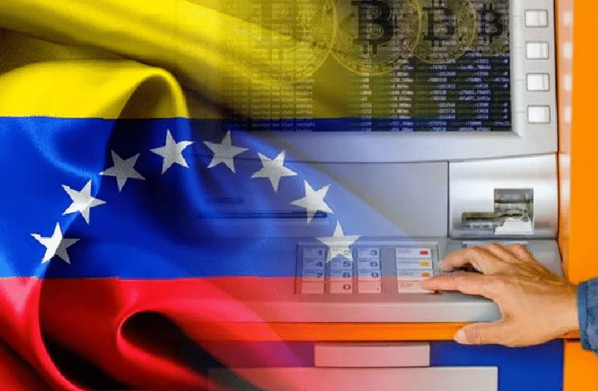 Venezuela consegue seu primeiro caixa eletrônico Bitcoin