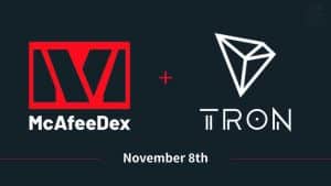 John McAfee anuncia a integração de sua exchange com o Tron Blockchain
