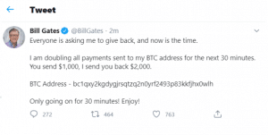 Elon Musk, Bill Gates e outros tem contas do Twitter invadidas em fraudes com Bitcoin