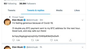 Elon Musk, Bill Gates e outros tem contas do Twitter invadidas em fraudes com Bitcoin