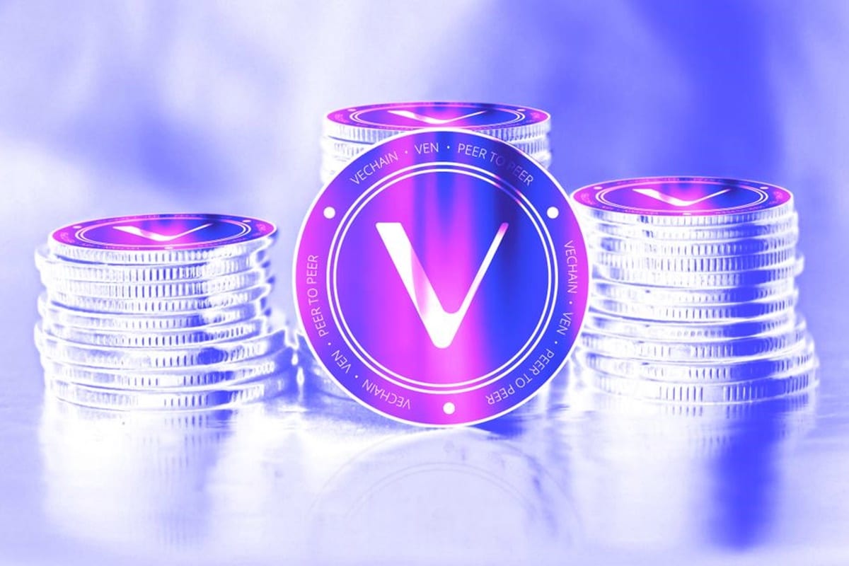 Golpe fraudulento no VeChain no YouTube