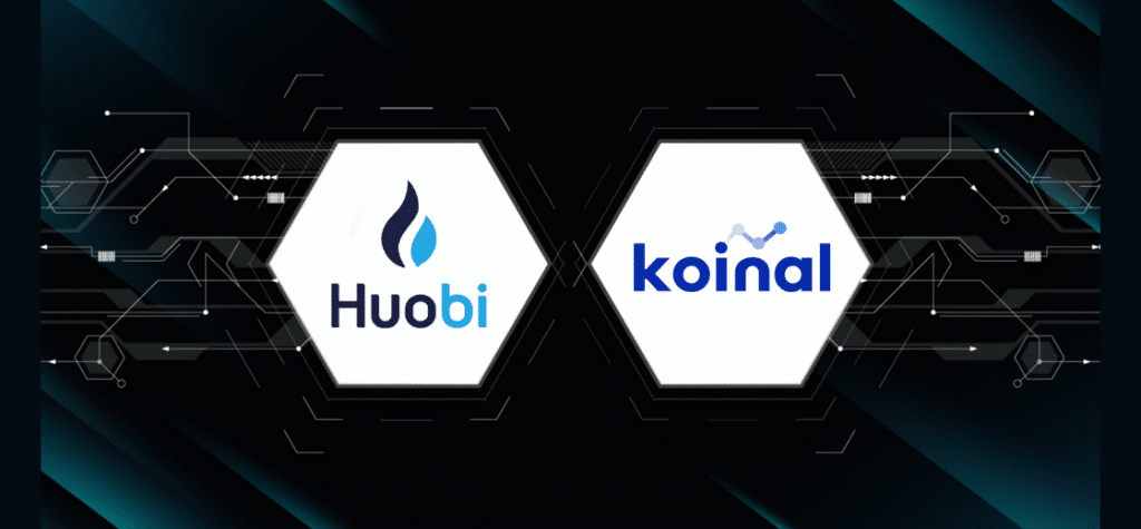 Parceria Huobi e Koinal do Reino Unido para compra de criptomoedas