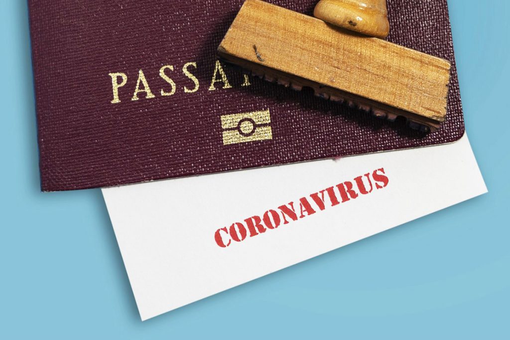 Passaportes COVID-19 baseados em blockchain