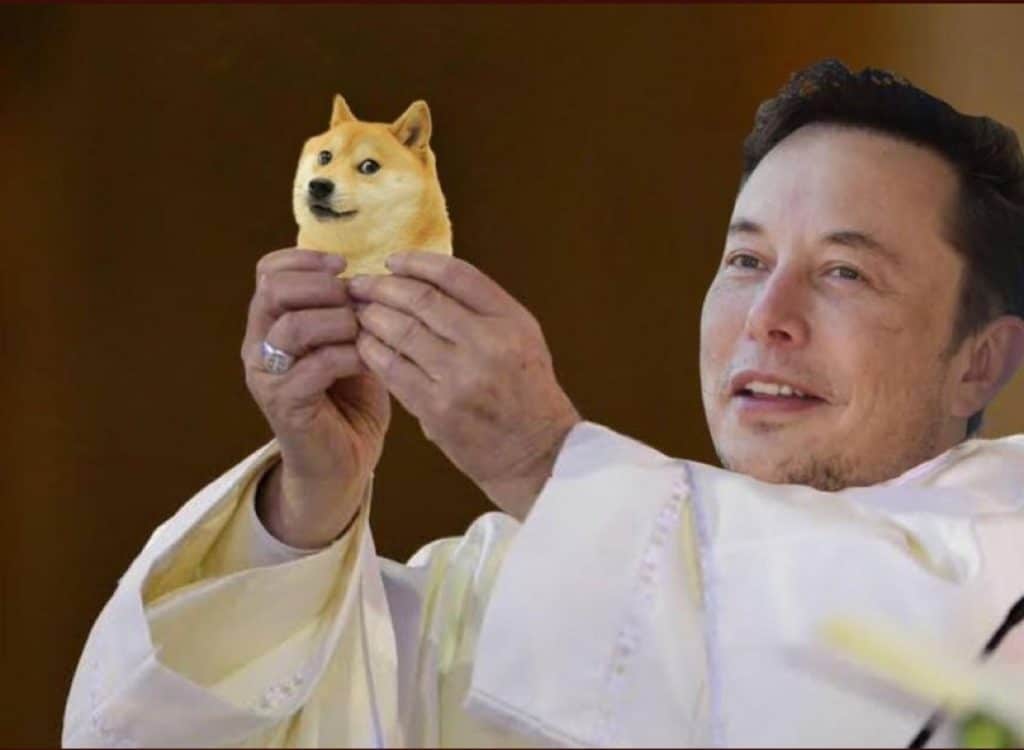 Elon Musk levanta dogecoin mais uma vez