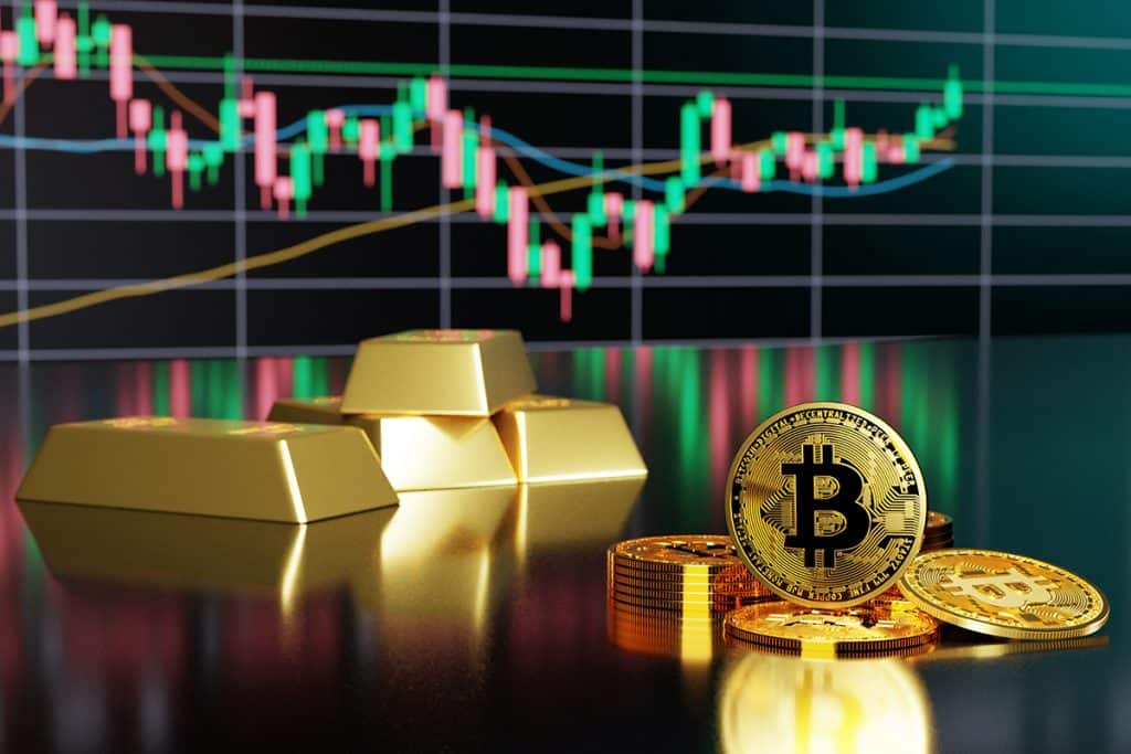 Bitcoin está superando o ouro na batalha