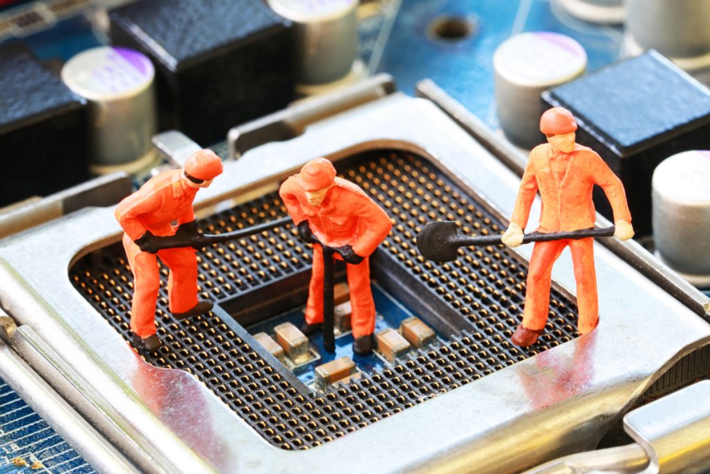 Pools de mineração na China despencam em meio a apagões regionais