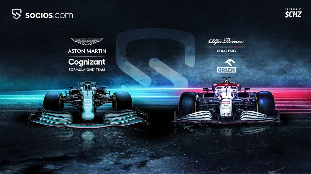 Aston Martin e Alfa Romeo se tornam as primeiras equipes de F1 a lançar cripto-tokens