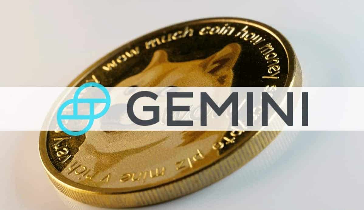Gemini agora permite que os usuários ganhem juros no Dogecoin.