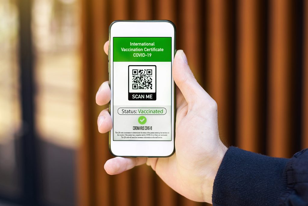Passaporte digital para COVID-19