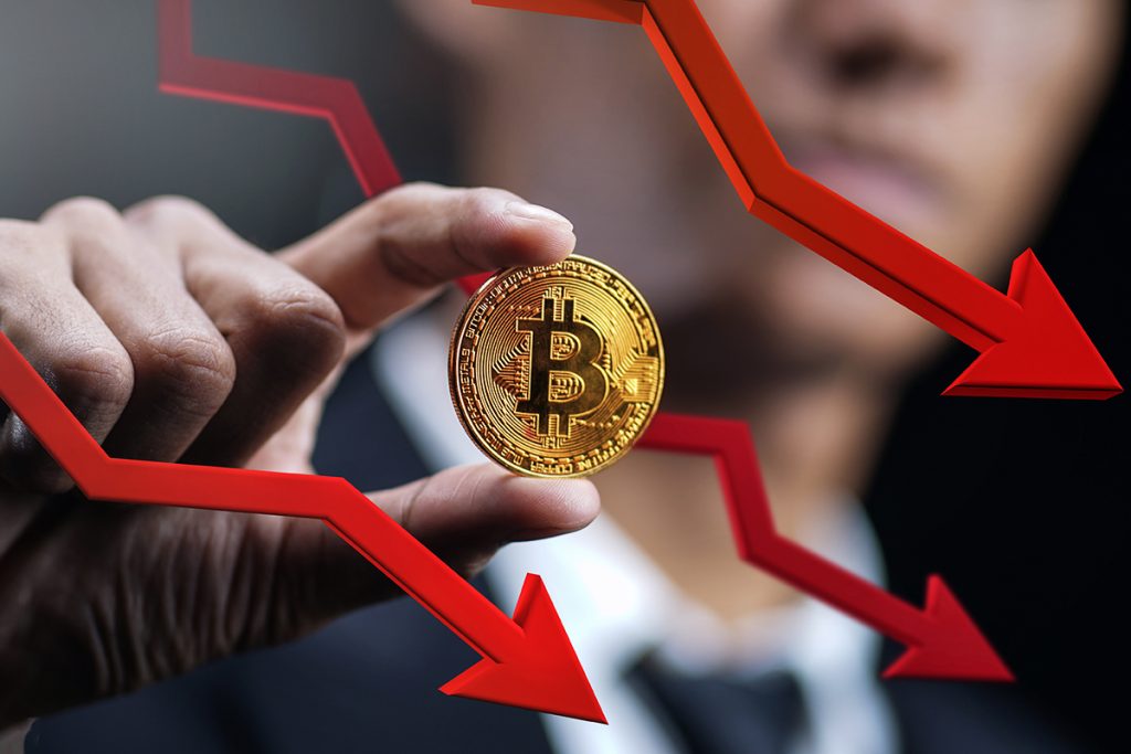 Preço do Bitcoin cai para menos de US$34.000