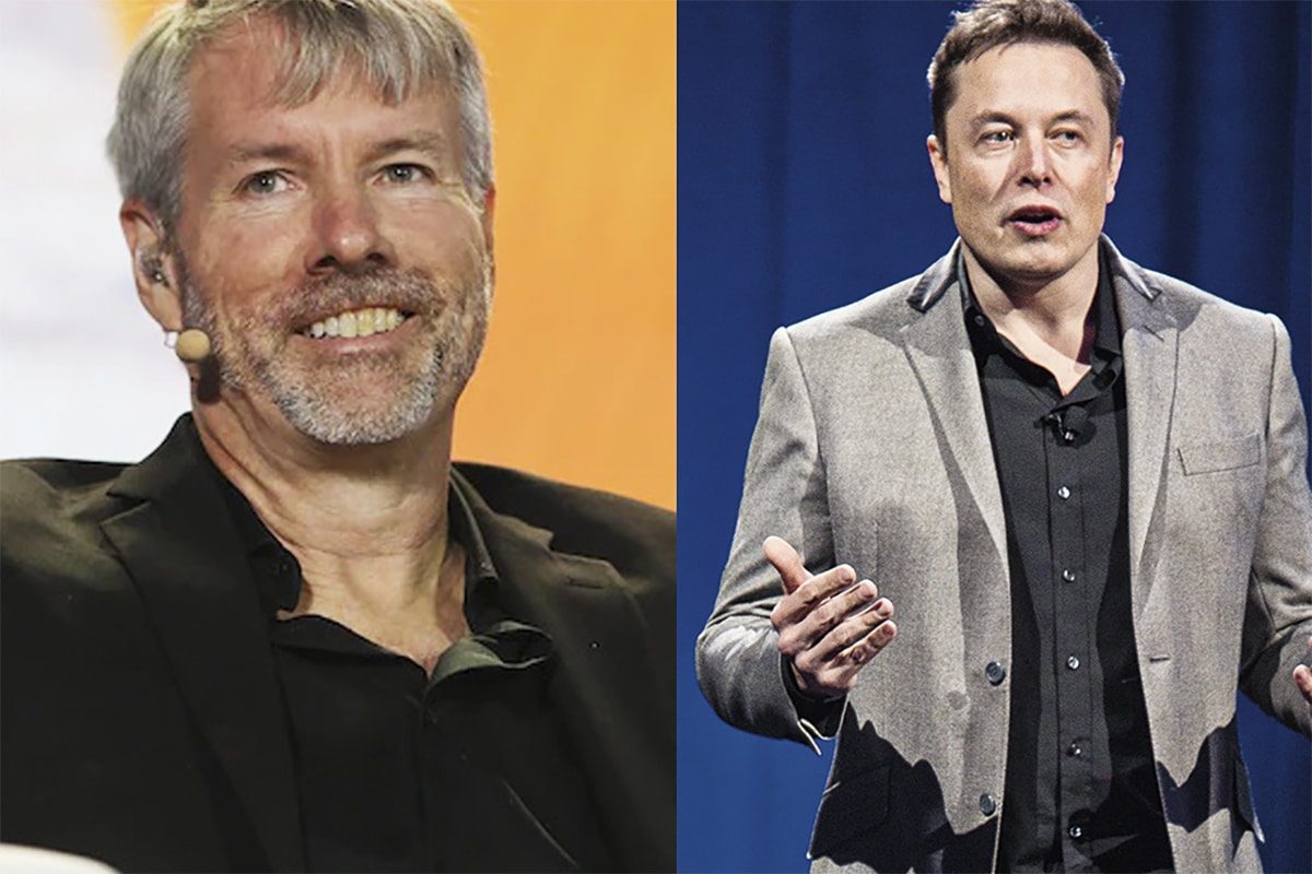 Influência dos tweets de Musk e Saylor nos preços das criptomoedas