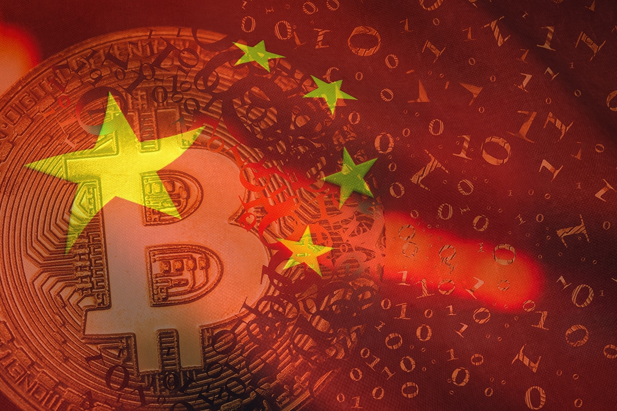 Resistência para criptomoedas na China