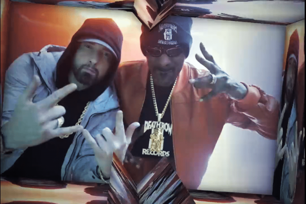 Eminem e Snoop Dogg se apresentam no VMA