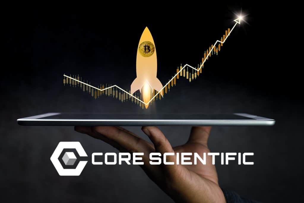 Mineradora Bitcoin Core Scientific: Preço das ações sobe 200%