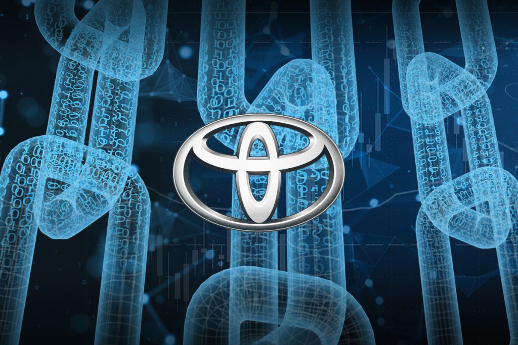 Toyota explorará casos de uso de blockchain