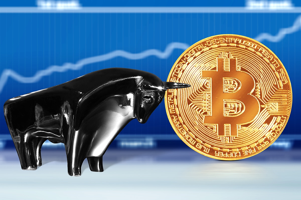 Bitcoin está impulsionando a corrida de touros