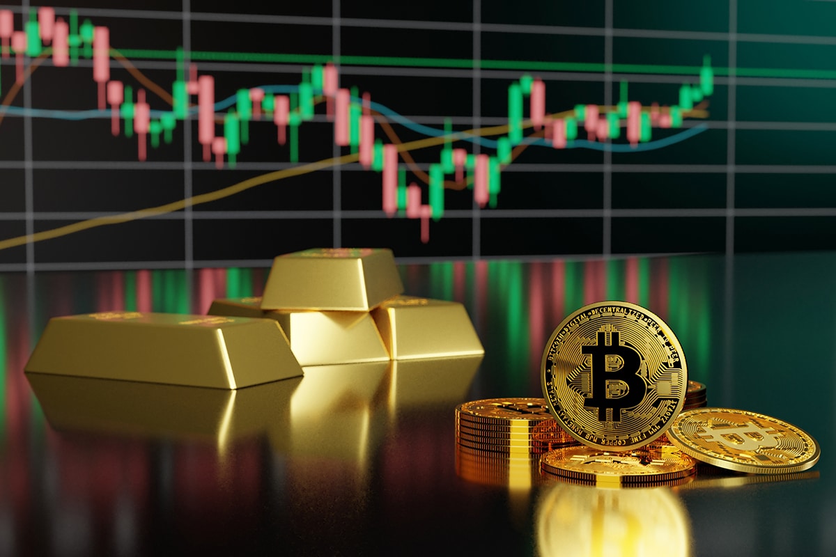 Bitcoin valerá 100 onças de ouro