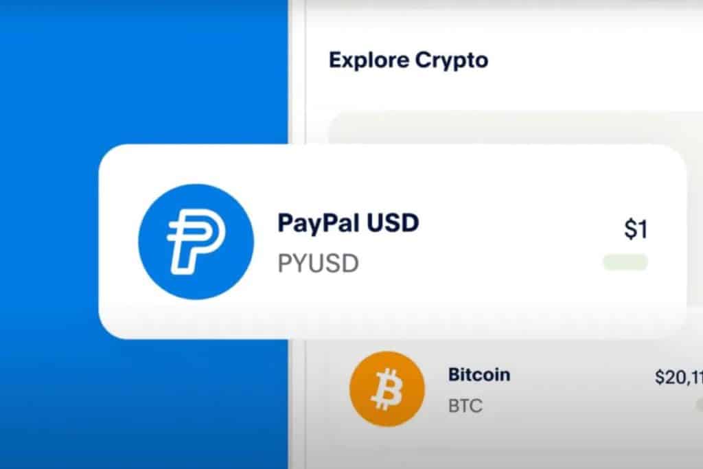 PYUSD do PayPal atinge US$1 bilhão em capitalização de mercado