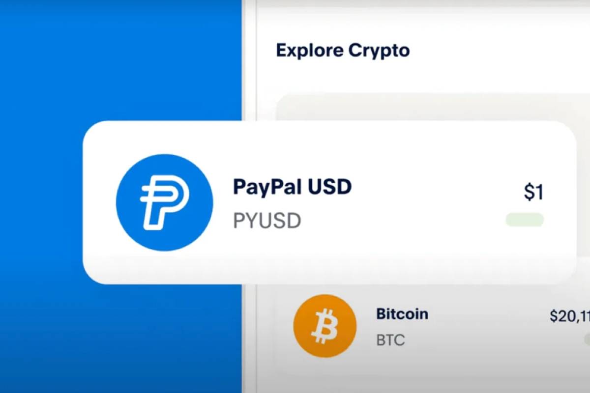 PYUSD do PayPal atinge US$1 bilhão em capitalização de mercado