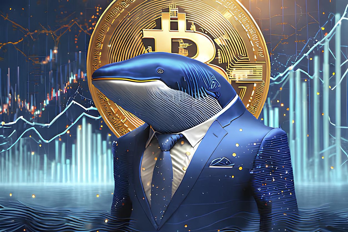 Baleias Bitcoin compram 34 mil BTC desde queda de dezembro
