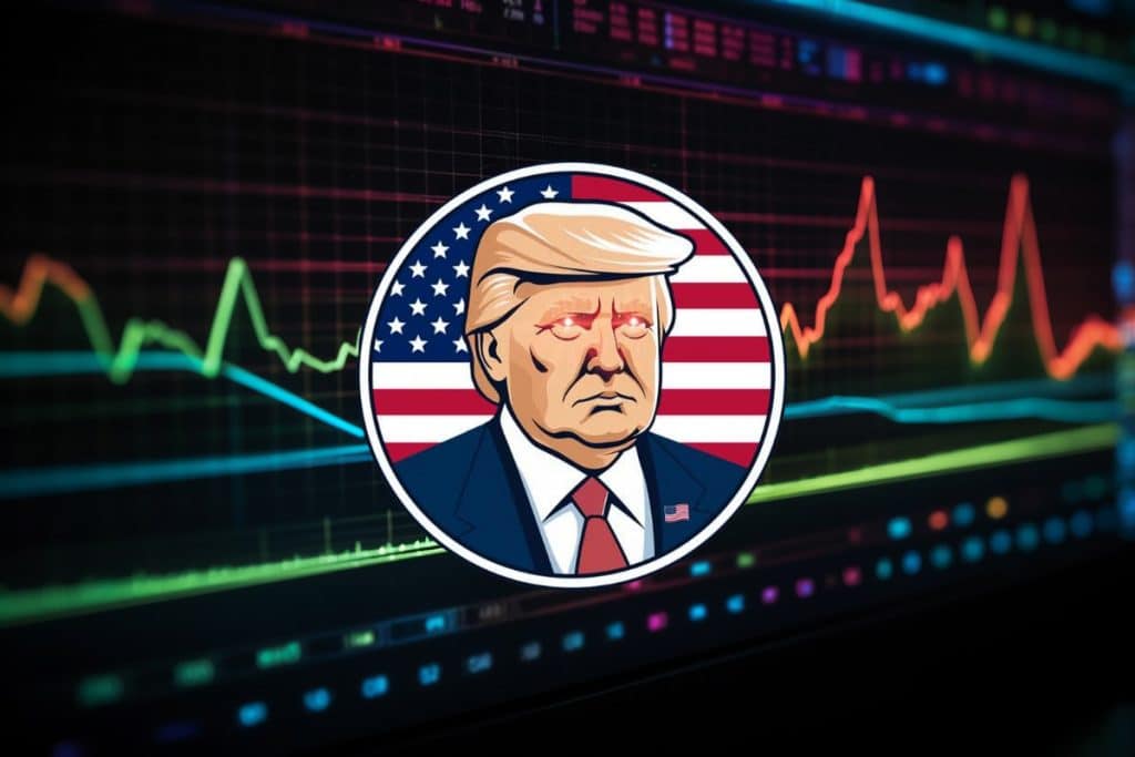 Memecoin TRUMP despenca após Trump dizer que não entende de criptomoedas