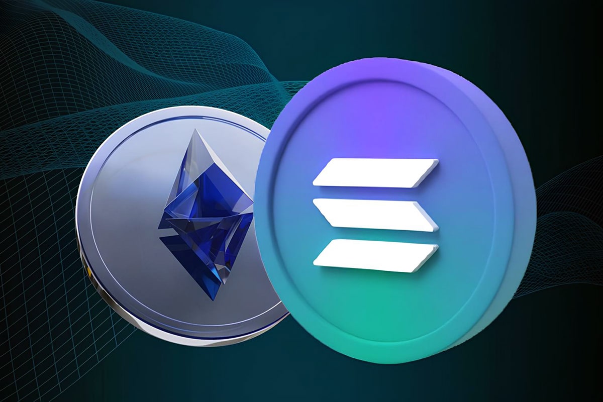Volumes de DEX – Solana vs. Ethereum