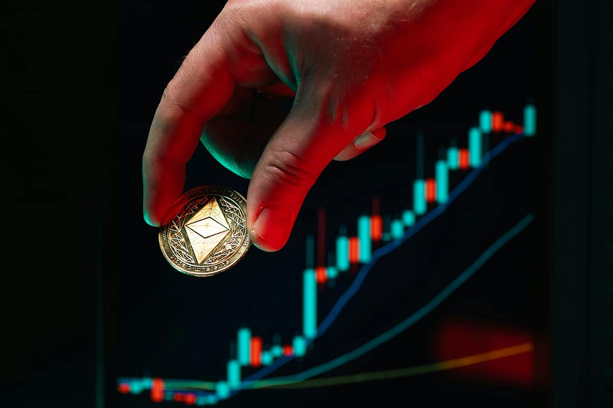 Ethereum tem alta de 15% e retoma parte do domínio do mercado