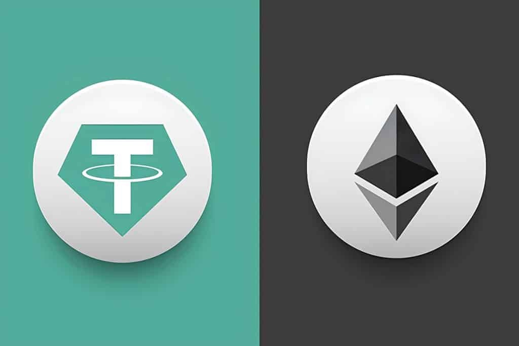Ethereum e Tether ajustam estratégias no mercado de blockchain