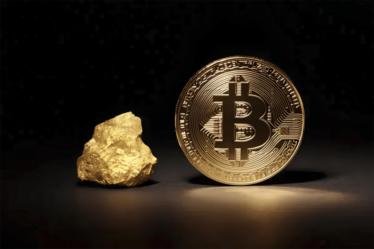 Bitcoin pode estar barato frente ao ouro