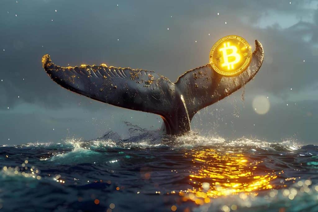 Baleias do Bitcoin movimentam milhões em meio a crise no mercado