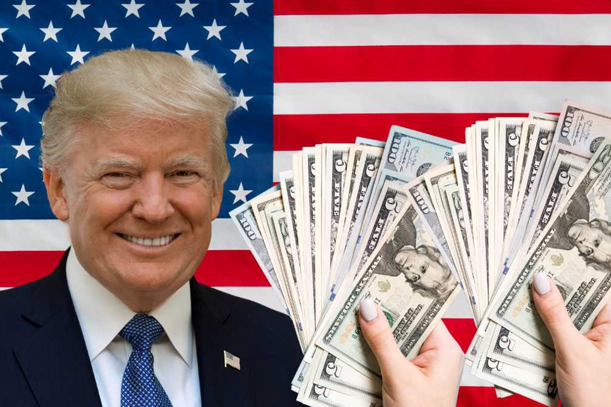 Foto de Trump no dólar rompe tradição histórica