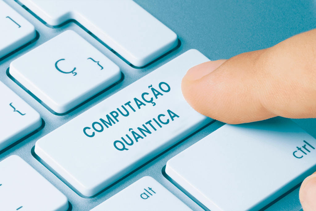 Computador quântico quebra chave de teste