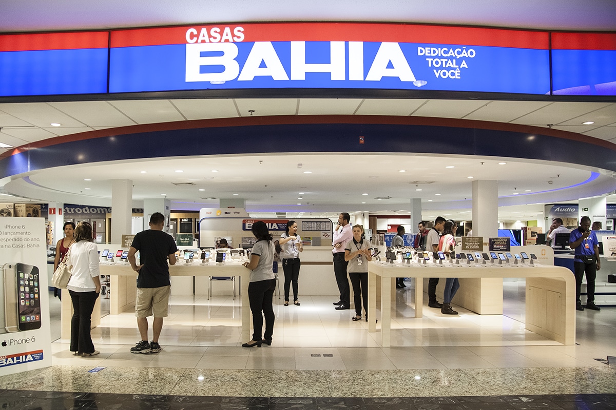 Casas Bahia – Leilão usando blockchain